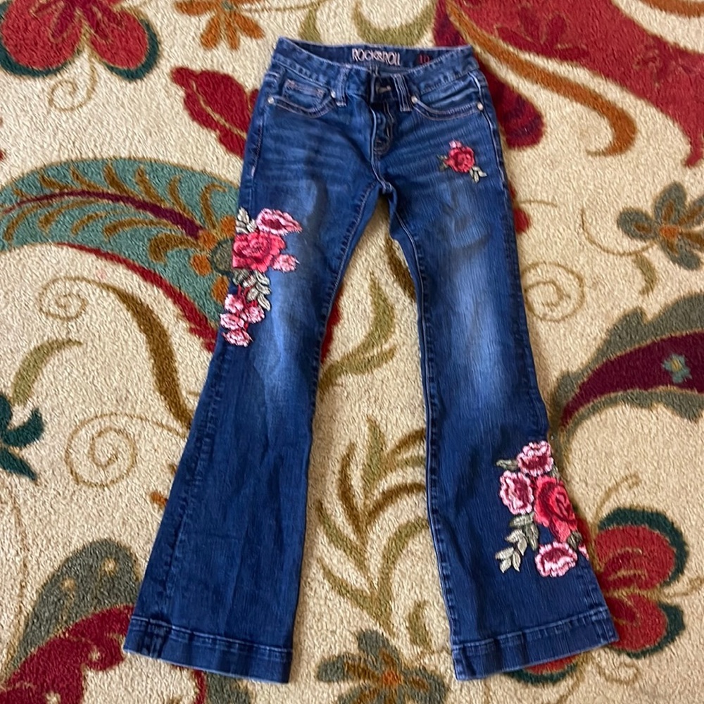 Girls rock and roll jeans size 10